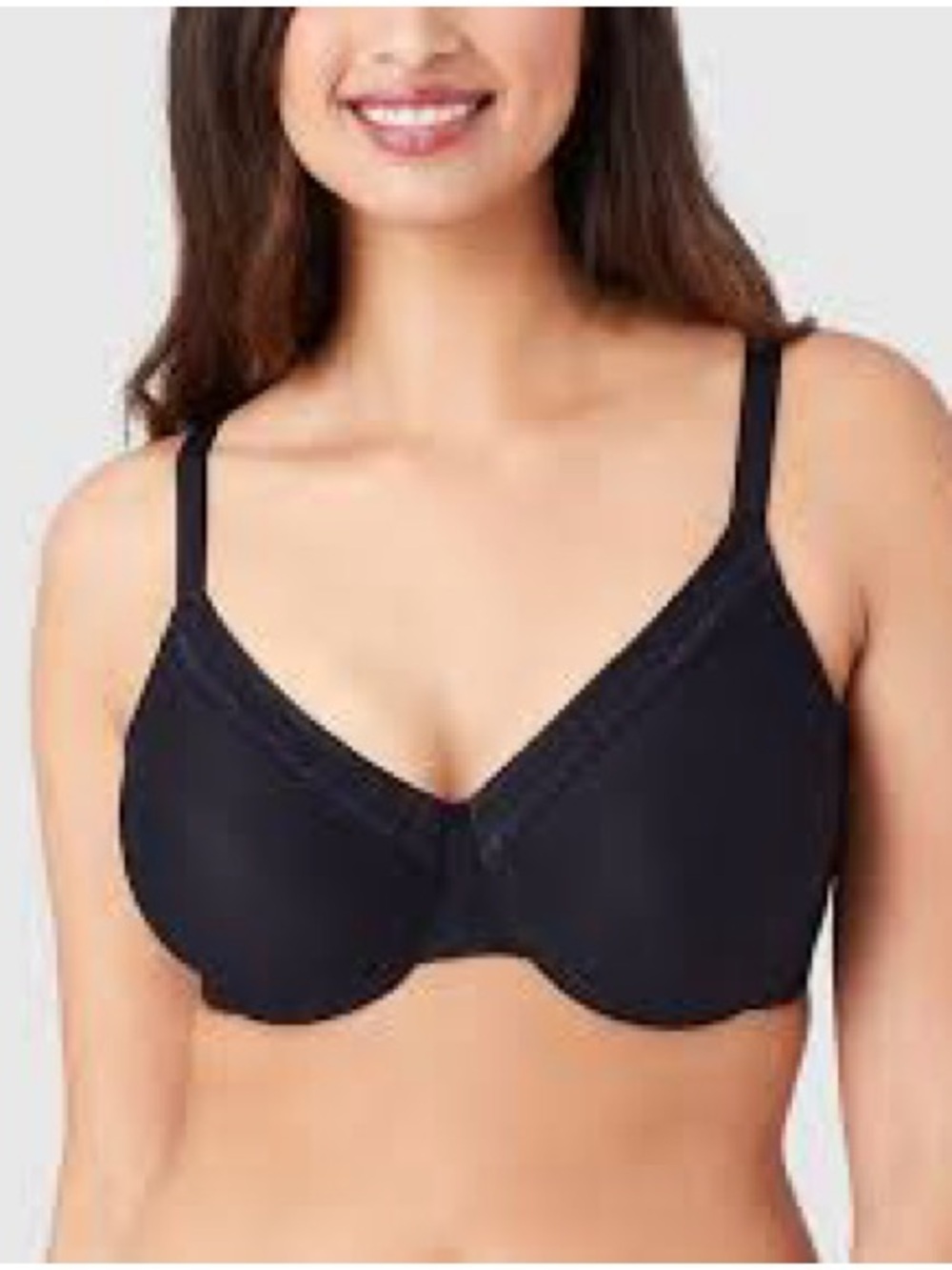 Wacoal
Perfect Primer Full Figure Underwire Bra Black 36G